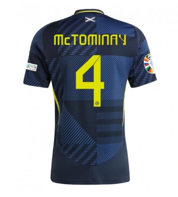 Skotsko Scott McTominay #4 Domácí Dres ME 2024 Krátkým Rukávem