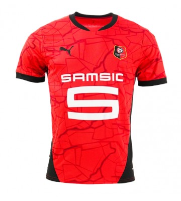 Stade Rennais Domácí Dres 2024-25 Krátkým Rukávem