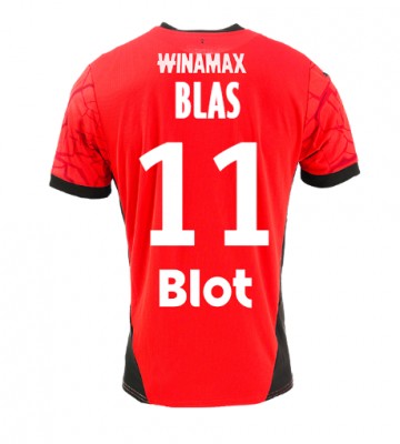 Stade Rennais Ludovic Blas #11 Domácí Dres 2024-25 Krátkým Rukávem