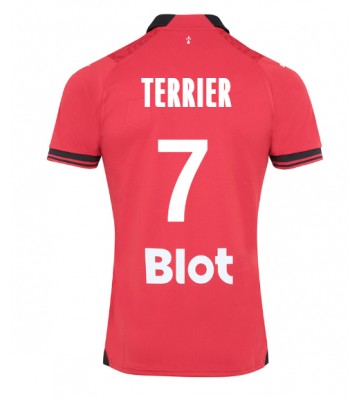 Stade Rennais Martin Terrier #7 Domácí Dres 2023-24 Krátkým Rukávem