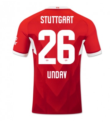 Stuttgart Deniz Undav #26 Venkovní Dres 2024-25 Krátkým Rukávem