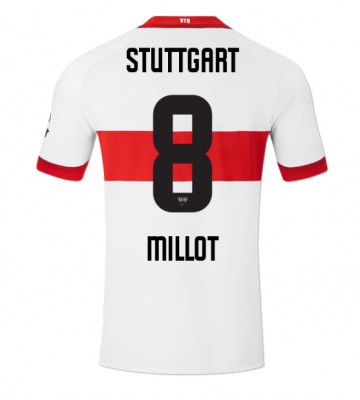 Stuttgart Enzo Millot #8 Domácí Dres 2024-25 Krátkým Rukávem