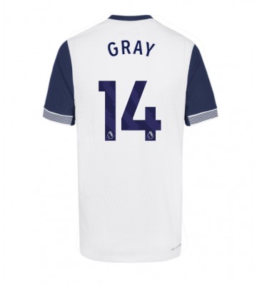 Tottenham Hotspur Archie Gray #14 Domácí Dres 2024-25 Krátkým Rukávem