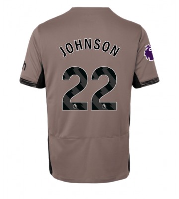 Tottenham Hotspur Brennan Johnson #22 Alternativní Dres pro Dámy 2023-24 Krátkým Rukávem