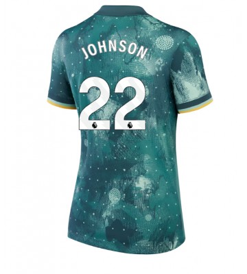 Tottenham Hotspur Brennan Johnson #22 Alternativní Dres pro Dámy 2024-25 Krátkým Rukávem