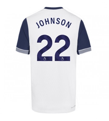 Tottenham Hotspur Brennan Johnson #22 Domácí Dres 2024-25 Krátkým Rukávem