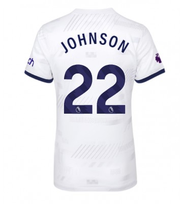 Tottenham Hotspur Brennan Johnson #22 Domácí Dres pro Dámy 2023-24 Krátkým Rukávem