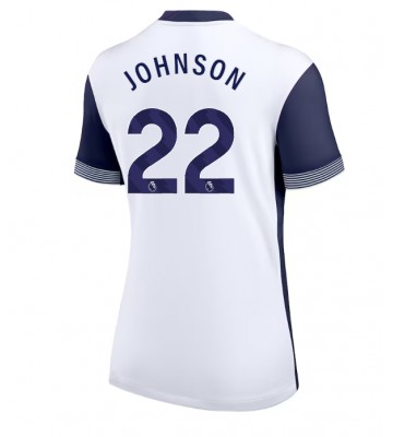 Tottenham Hotspur Brennan Johnson #22 Domácí Dres pro Dámy 2024-25 Krátkým Rukávem