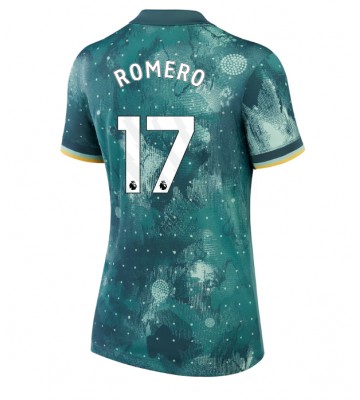 Tottenham Hotspur Cristian Romero #17 Alternativní Dres pro Dámy 2024-25 Krátkým Rukávem