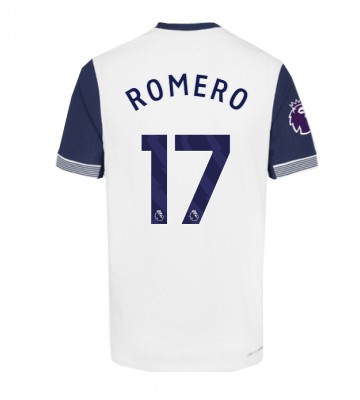 Tottenham Hotspur Cristian Romero #17 Domácí Dres 2024-25 Krátkým Rukávem