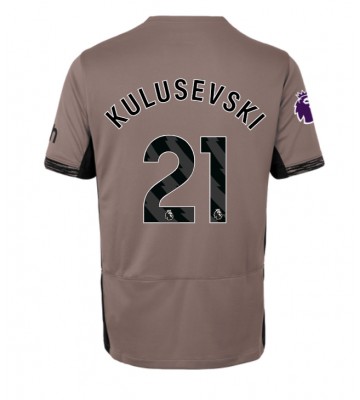 Tottenham Hotspur Dejan Kulusevski #21 Alternativní Dres pro Dámy 2023-24 Krátkým Rukávem