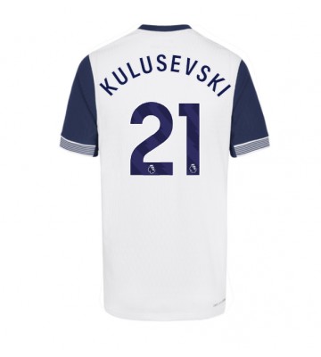 Tottenham Hotspur Dejan Kulusevski #21 Domácí Dres 2024-25 Krátkým Rukávem