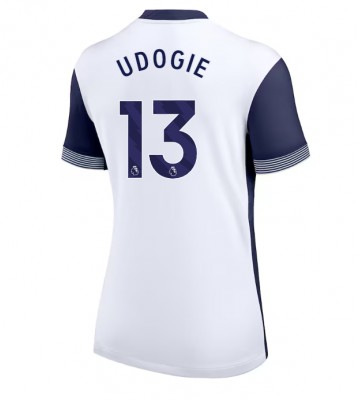 Tottenham Hotspur Destiny Udogie #13 Domácí Dres pro Dámy 2024-25 Krátkým Rukávem