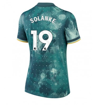 Tottenham Hotspur Dominic Solanke #19 Alternativní Dres pro Dámy 2024-25 Krátkým Rukávem