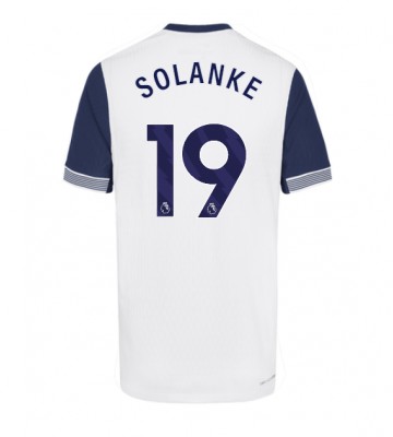 Tottenham Hotspur Dominic Solanke #19 Domácí Dres 2024-25 Krátkým Rukávem