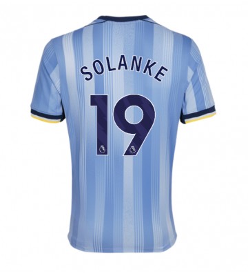 Tottenham Hotspur Dominic Solanke #19 Venkovní Dres 2024-25 Krátkým Rukávem