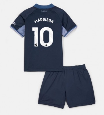 Tottenham Hotspur James Maddison #10 Venkovní dres komplet pro Děti 2023-24 Krátkým Rukávem (+ Krátké kalhoty)