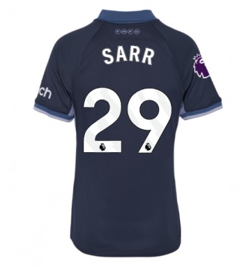 Tottenham Hotspur Pape Matar Sarr #29 Venkovní Dres pro Dámy 2023-24 Krátkým Rukávem