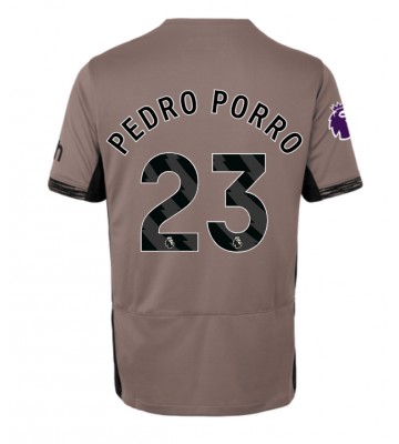 Tottenham Hotspur Pedro Porro #23 Alternativní Dres pro Dámy 2023-24 Krátkým Rukávem