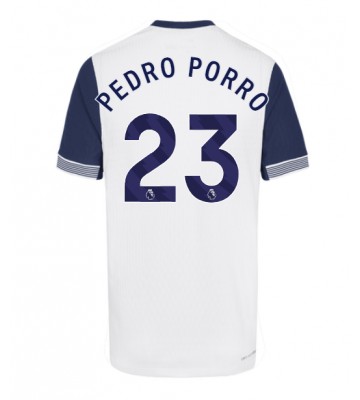 Tottenham Hotspur Pedro Porro #23 Domácí Dres 2024-25 Krátkým Rukávem