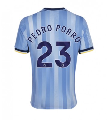 Tottenham Hotspur Pedro Porro #23 Venkovní Dres 2024-25 Krátkým Rukávem