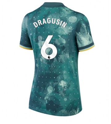 Tottenham Hotspur Radu Dragusin #6 Alternativní Dres pro Dámy 2024-25 Krátkým Rukávem