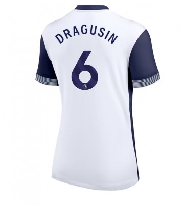 Tottenham Hotspur Radu Dragusin #6 Domácí Dres pro Dámy 2024-25 Krátkým Rukávem