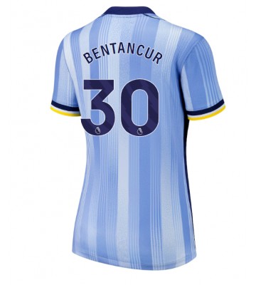 Tottenham Hotspur Rodrigo Bentancur #30 Venkovní Dres pro Dámy 2024-25 Krátkým Rukávem