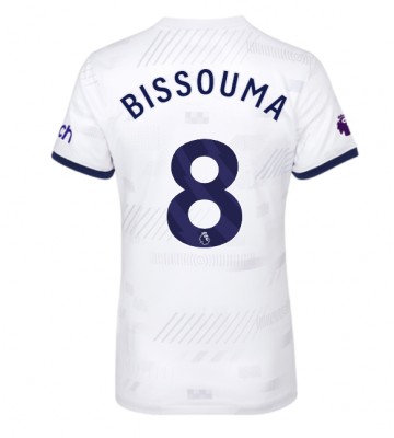 Tottenham Hotspur Yves Bissouma #8 Domácí Dres pro Dámy 2023-24 Krátkým Rukávem