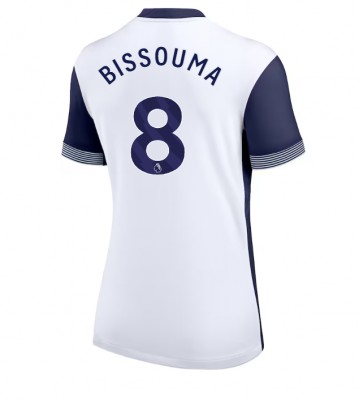 Tottenham Hotspur Yves Bissouma #8 Domácí Dres pro Dámy 2024-25 Krátkým Rukávem