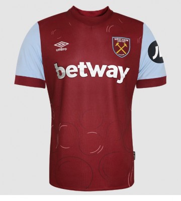 West Ham United Domácí Dres 2023-24 Krátkým Rukávem