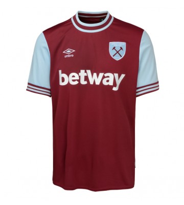 West Ham United Domácí Dres 2024-25 Krátkým Rukávem