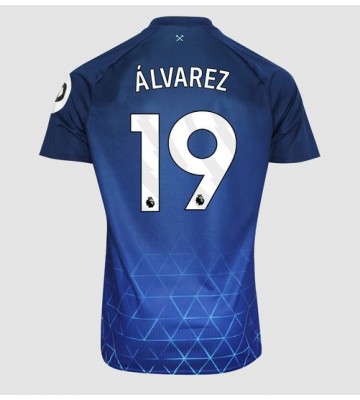 West Ham United Edson Alvarez #19 Alternativní Dres 2023-24 Krátkým Rukávem