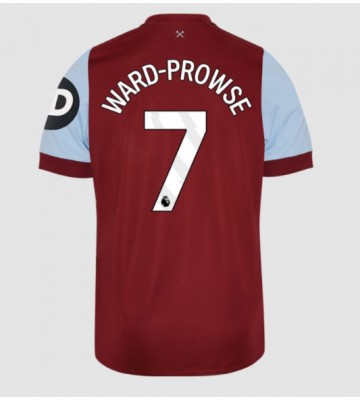 West Ham United James Ward-Prowse #7 Domácí Dres 2023-24 Krátkým Rukávem