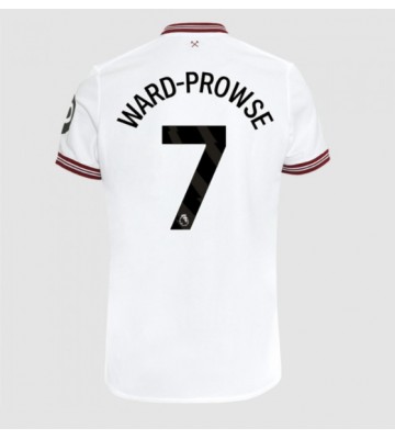 West Ham United James Ward-Prowse #7 Venkovní Dres 2023-24 Krátkým Rukávem