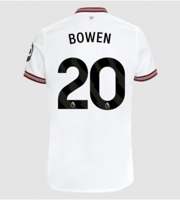 West Ham United Jarrod Bowen #20 Venkovní Dres 2023-24 Krátkým Rukávem