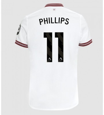 West Ham United Kalvin Phillips #11 Venkovní Dres 2023-24 Krátkým Rukávem