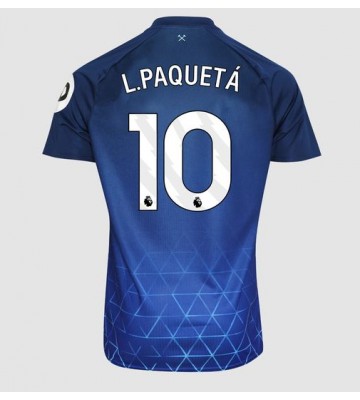 West Ham United Lucas Paqueta #10 Alternativní Dres 2023-24 Krátkým Rukávem