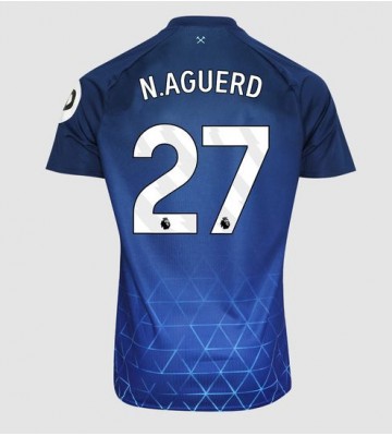 West Ham United Nayef Aguerd #27 Alternativní Dres 2023-24 Krátkým Rukávem