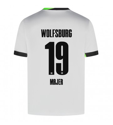 Wolfsburg Lovro Majer #19 Alternativní Dres 2024-25 Krátkým Rukávem