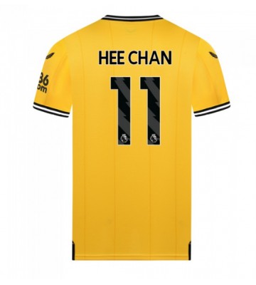 Wolves Hee-chan Hwang #11 Domácí Dres 2023-24 Krátkým Rukávem