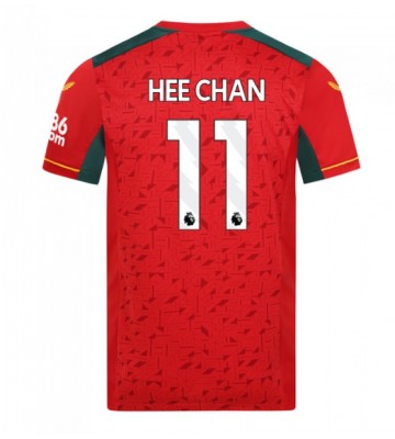 Wolves Hee-chan Hwang #11 Venkovní Dres 2023-24 Krátkým Rukávem