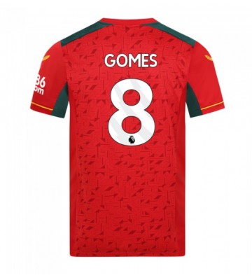 Wolves Joao Gomes #8 Venkovní Dres 2023-24 Krátkým Rukávem