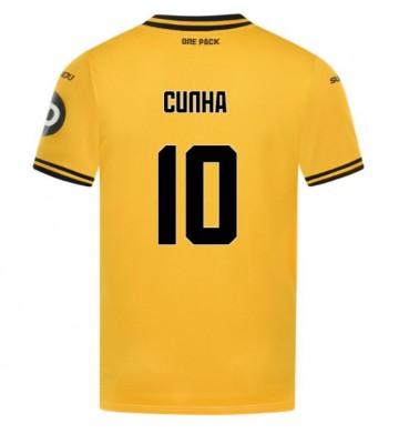 Wolves Matheus Cunha #10 Domácí Dres 2024-25 Krátkým Rukávem