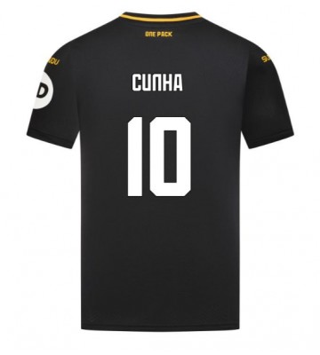 Wolves Matheus Cunha #10 Venkovní Dres 2024-25 Krátkým Rukávem