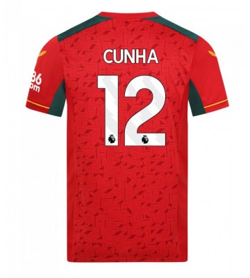 Wolves Matheus Cunha #12 Venkovní Dres 2023-24 Krátkým Rukávem