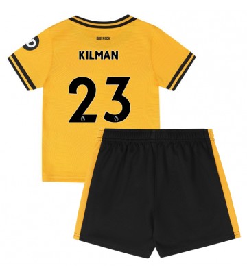 Wolves Max Kilman #23 Domácí dres komplet pro Děti 2024-25 Krátkým Rukávem (+ Krátké kalhoty)