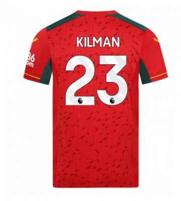 Wolves Max Kilman #23 Venkovní Dres 2023-24 Krátkým Rukávem