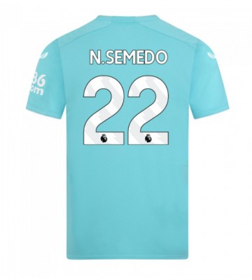 Wolves Nelson Semedo #22 Alternativní Dres 2023-24 Krátkým Rukávem