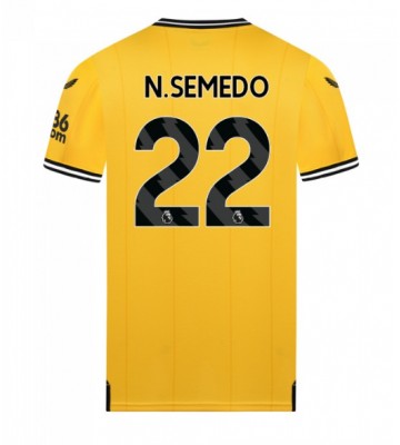 Wolves Nelson Semedo #22 Domácí Dres 2023-24 Krátkým Rukávem